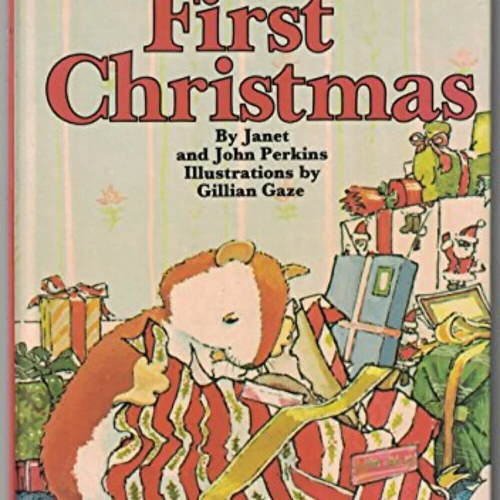 Vintage Book Haffertee's First Christmas Hardcover 1st Edition 1977 Children's